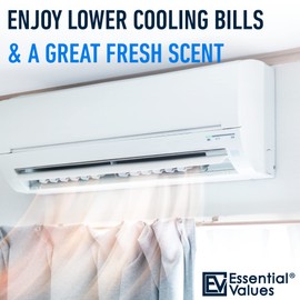 Essential Values Coil Cleaner for AC Unit (Gallon) | AC Coil Cleaner That is Non Foam Formula for Condenser Coils - Heavy Duty Professional Grade & For Commercial & Residential Air Conditioner