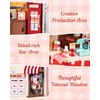 Robotime DIY Miniature House Kit, 1:28 Scale Tea Shop Scale