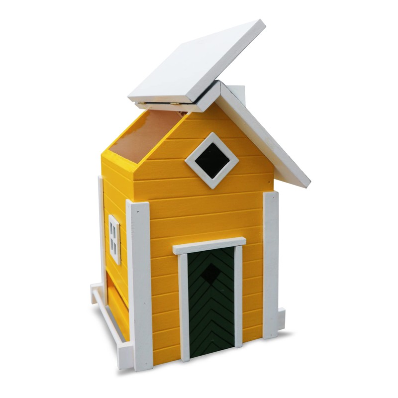 Habau Bird House Sweden Yellow