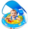 iGeeKid Baby Swimming Float with Safety Tail Airbag & Removable