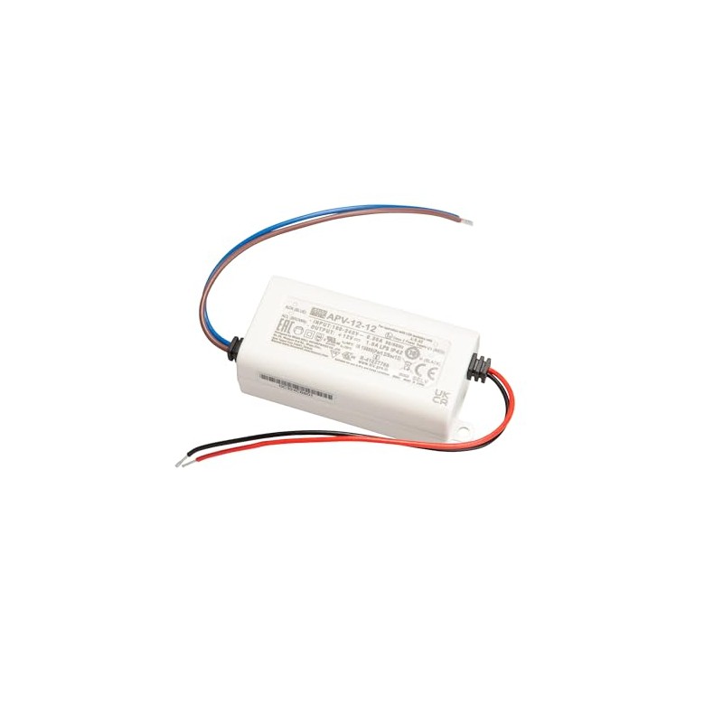Mean Well APV-12-12 SNT 12V/DC/0-1A/ 12W IP42