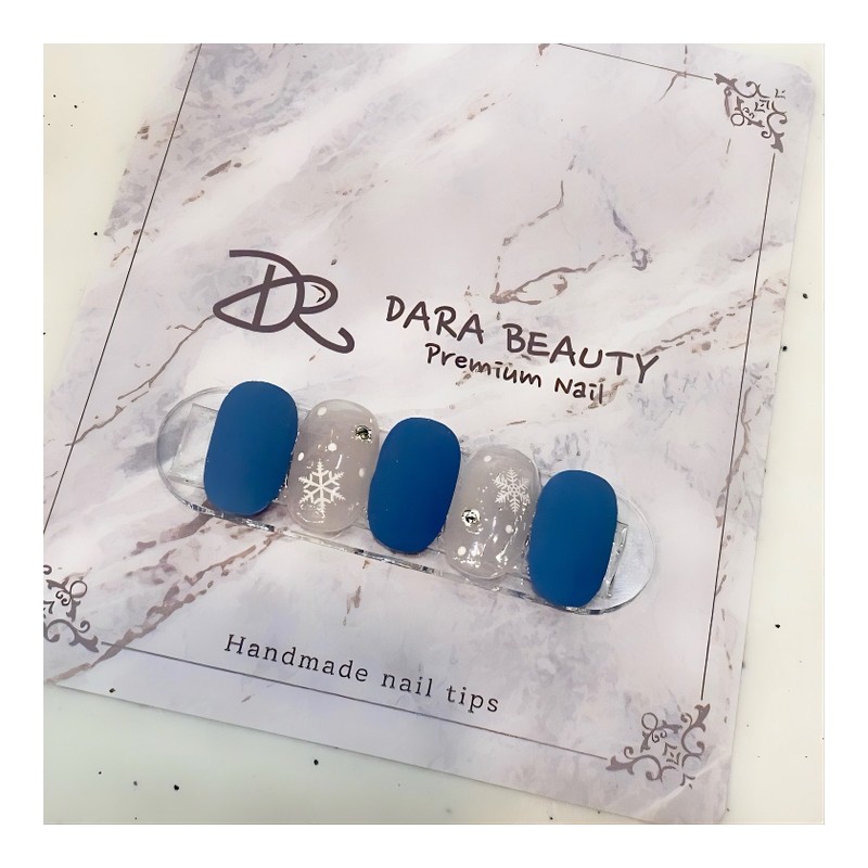 Dara Beauty January Art of the MonthSnowflake Nails❣ / 다라뷰티