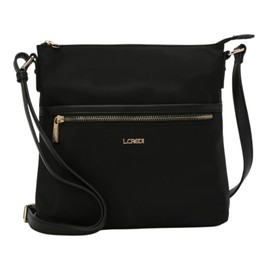 L.CREDI Alena Crossbody Bag Black, black