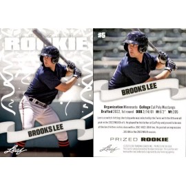Brooks Lee 2022 LEAF "Special Release" PRIZED ROOKIE CARD #5