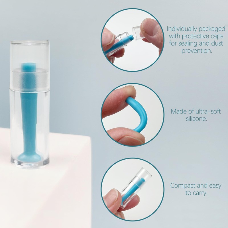 12-Pack Silicone Hard Contact Lens Remover Tools – Hard Scleral