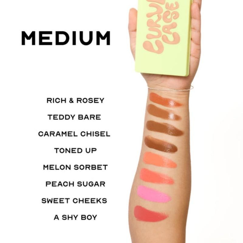 Curve Case Cream Makeup Palettes-Made By Mitchell, Radiant Makeup Palette