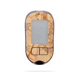 MightySkins Skin Compatible with Accu-Chek Aviva Plus - Amber Marble | Protective, Durable, and Unique Vinyl Decal wrap Cover | Easy to Apply, Remove, and Change Styles | Made in The USA