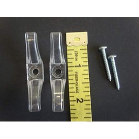 Amazing Drapery Hardware Child Safety Cord Cleat Safety Kit - Clear