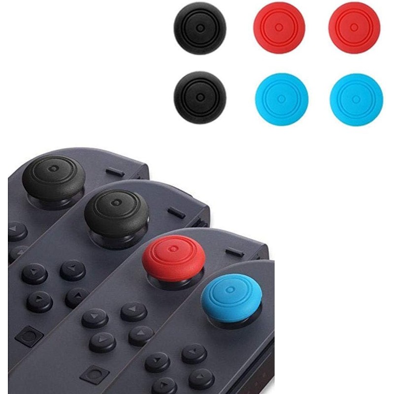HUAZIZ 6 Stück Joystick Ersatz, 3D Analog Joysticks Rocker Links/rechts