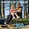 EVER ADVANCED Reclining Camping Chairs for Adult Lightweight, Folding Recliner