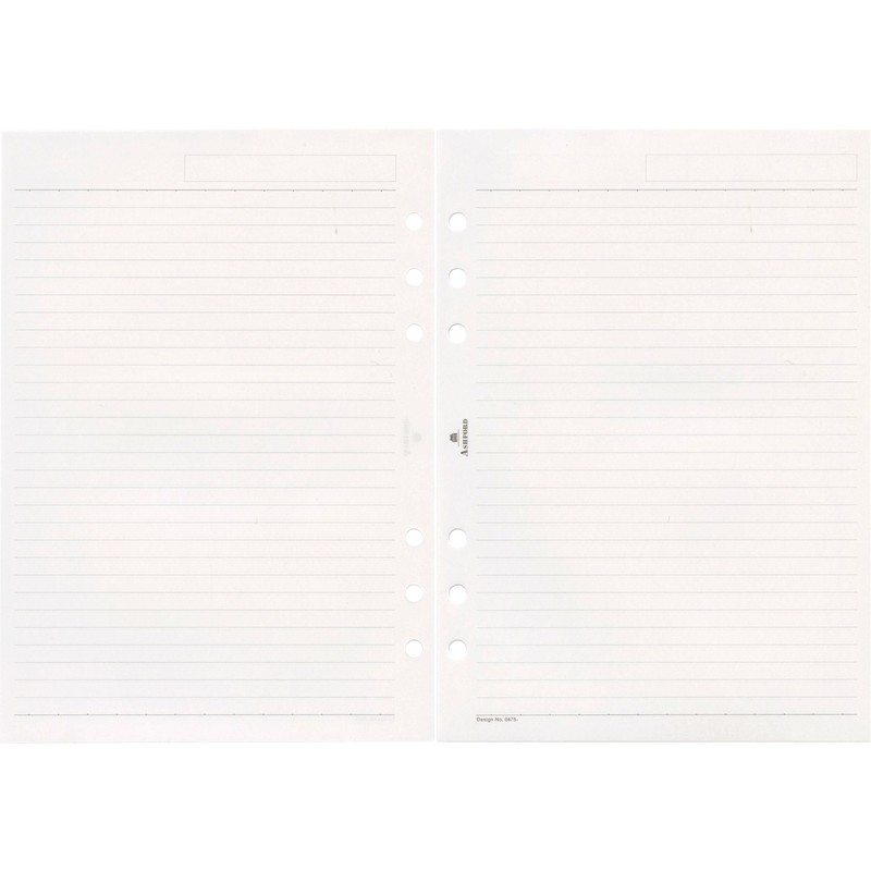 Ashford(アシュフォード) A5 メモリーフ＜ホワイト＞ 0475-100