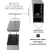 Nelsons CNC 10 Pack 1x3 Inch Aluminum Radius Edge Rectangle