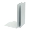 ALCO-Albert Bookends Metal White Pack of 2