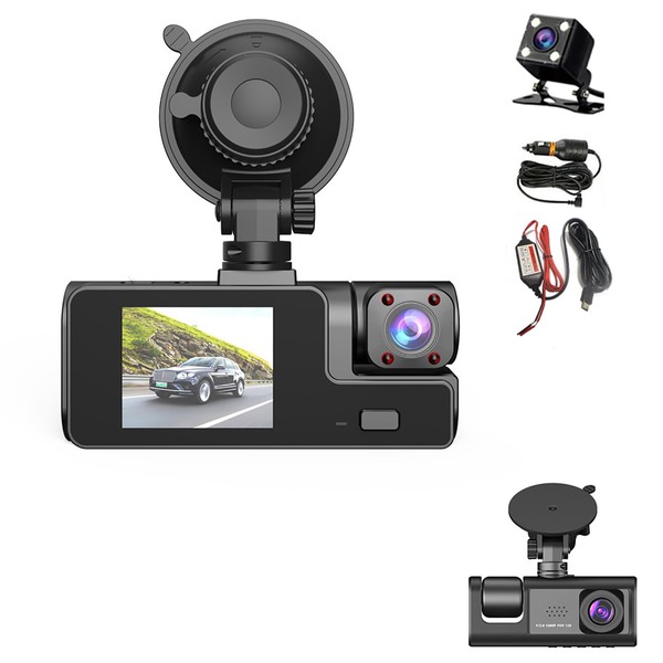 3 Cameras, Dash Camera, Small Dash Camera, 3 Cameras, For