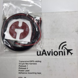 Uavionix Transceiver GPS Cabling Pin hawk 5-5 Pin Nav Harness NEW