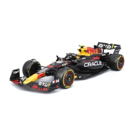 Bburago 1:24 2023 Race Oracle Red Bull RB19 with Figure, Perez #11