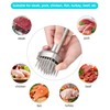 Aliglow 304 Stainless Steel Meat Tenderizer Needle Meat Hammer Mallet