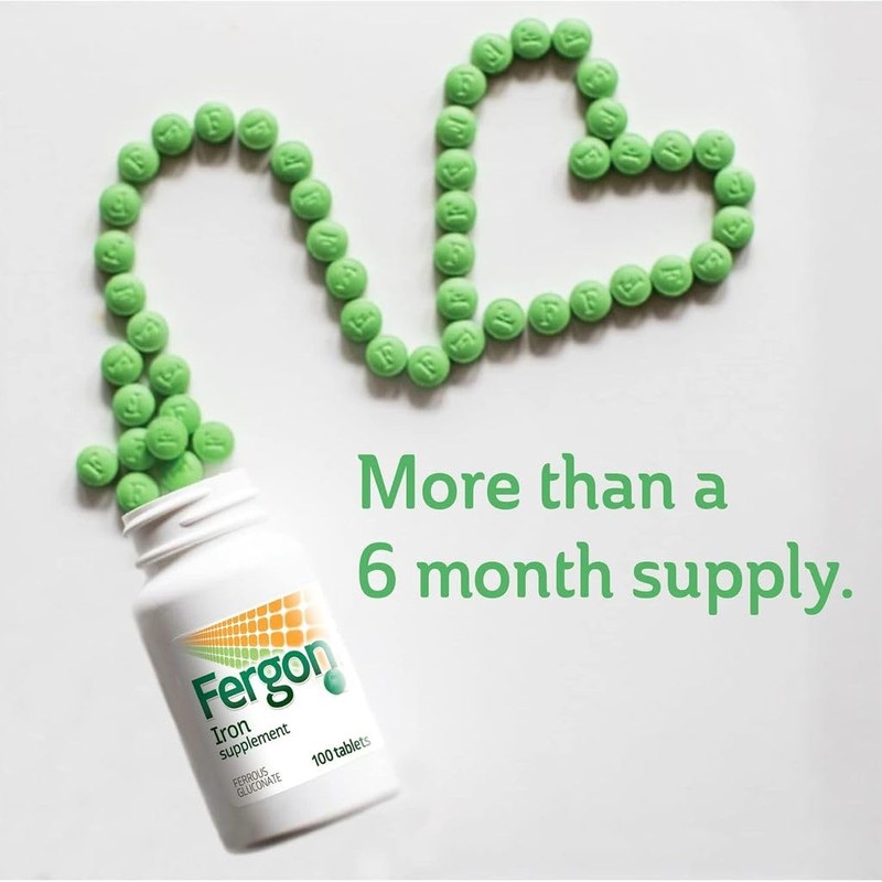Fergon High Potency Iron Highly Soluble & Easily Digested, 27
