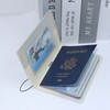 Passport and Card Holder Combo, Cute Travel Lover Passport Book,