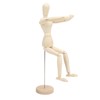 16in Wooden Mannequin Mini Flexible Rotating Sketch Drawing Wooden Figures