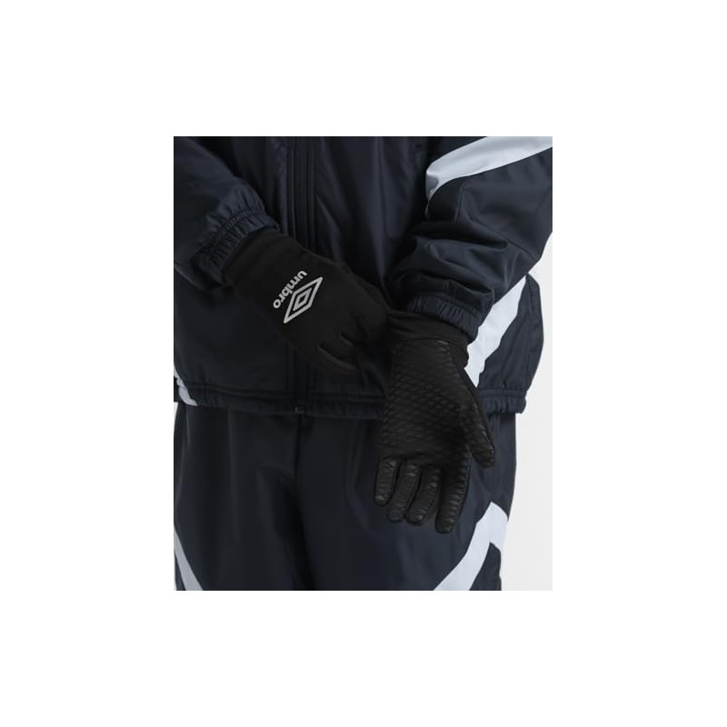 Junior Field Player Gloves UUDYJD53_BKSL_F, multicolor (black / silver)