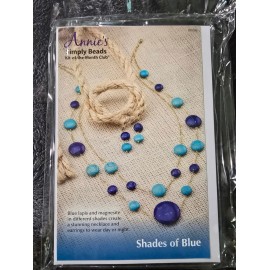 Annie's Simply Beads Shades of Blue (BD086) Kit of the Month Club