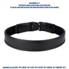 Dotacty Plain Black Police Duty Belts Law Enforcement Sheriff Security