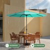 MEWAY 11ft Patio Umbrella Market Table Umbrella with Crank and