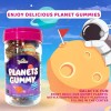 Apexy Mixed Planets Gummy Candy with Fruity Liquid Center Fat