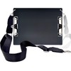 Aluminum Metal Clipboard with Detachable Adjustable Shoulder Strap A4 Double