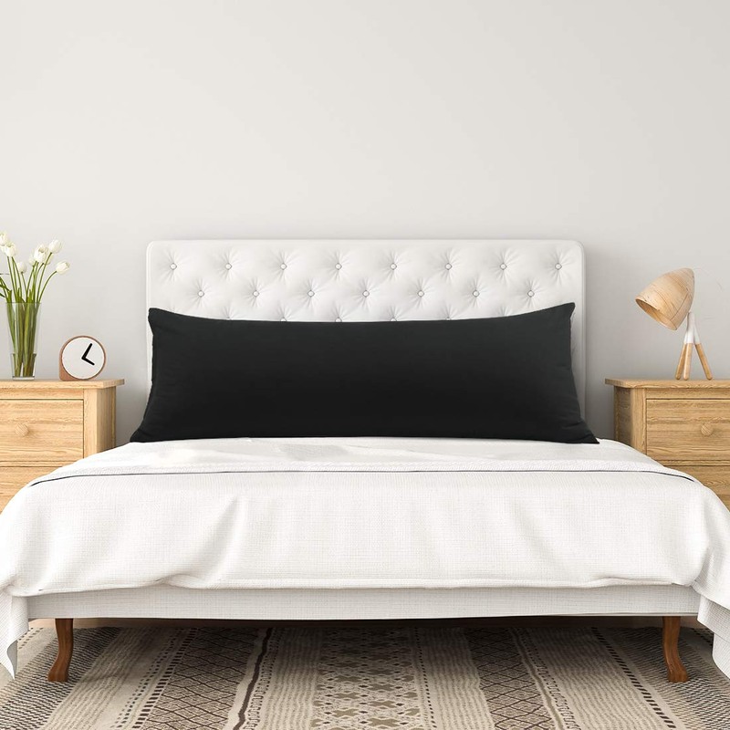 PiccoCasa Cushion Cover Long Pillow Case Long with Zip Microfibre