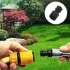 2 x Quick Coupling G1/2 Male Thread Garden Hose Tap