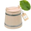 Hofmeister Holzwaren, cucumber pot, cucumber pot with lid, 1 liter,