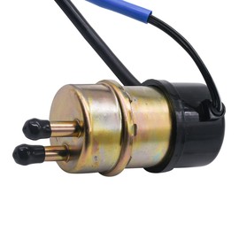 JDLLONG 49040-1055 12v Electric Fuel Pump for Kawasaki Mule 2510 3010 3000 3020 2500 2520 1000 (8mm In/Outlet) with 27034-1053 Fuel Pump Cut Off Relay