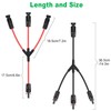 LEPITERY Solar Connectors Y Branch Parallel Adapter 30A Cable 1