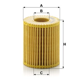 Original MANN-FILTER Oil Filter HU 7009 z – Oil Filter Set with Gasket / Gasket Set – For Passenger Cars
