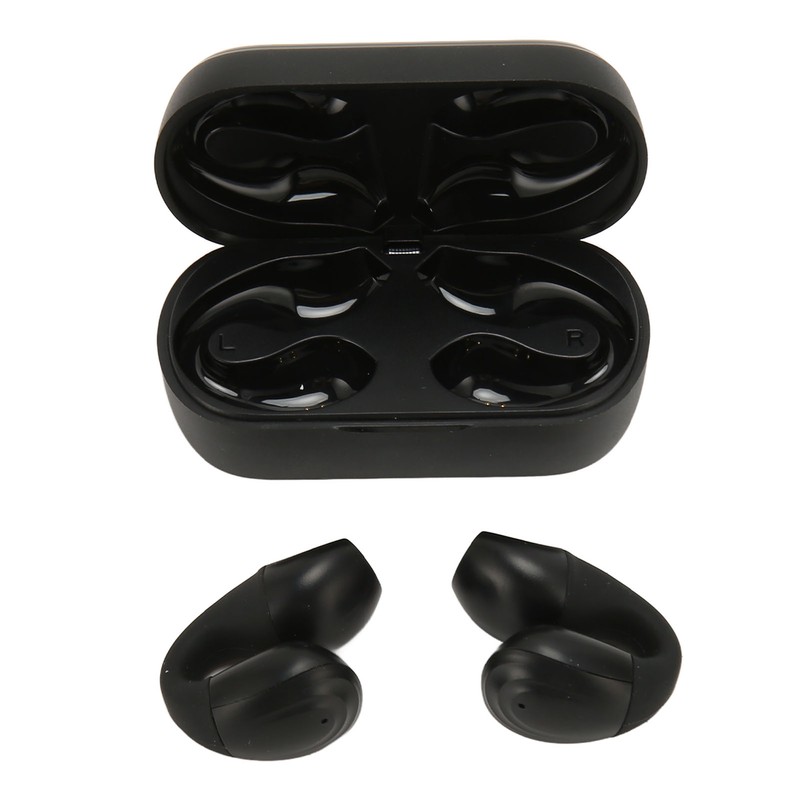 Bluetooth 5.3 Earbuds Noise Reduction Ear Clip Earphones Waterproof Open