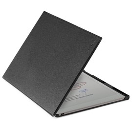 CoBak Case for Remarkable Paper Pro Color Tablet - Smart Auto Sleep/Wake Folio Lightweight Protective Cover with Built-in Pen Holder and Nibs Holder, for 11.8" 2024 Release (Black)