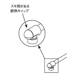 LIXIL INAX PK-A-1898 Insulated Cap