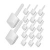 Baluue 20pcs Laundry Powder Scoops Reusable Measuring Spoons for Spices