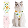 2 Pack Cat Recovery Suit Breathable Cotton Cat Onesie for