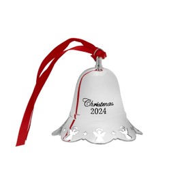 Towle 2024 Silver-Plated Musical Bell Ornament 44th Edition