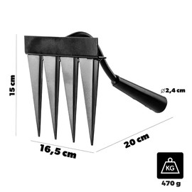 KADAX Garden Weed Hoe Hand Garden Hoe for Removing Weeds, Weed Cutter for Garden, Garden Tools, Garden Tool