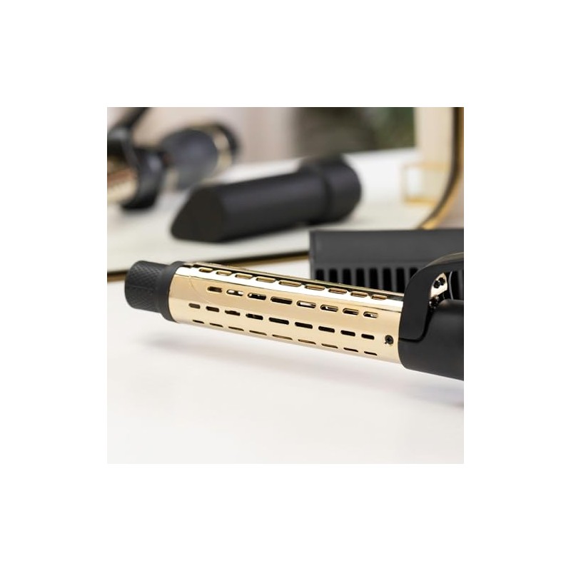 Hot Tools Pro Artist One-Step Secadora y Rizadora Oro 24K