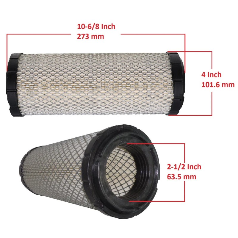 H&H bros Air Filter for Yanmar VIO40-2A VIO45-5 VIO20-2 VIO20-3