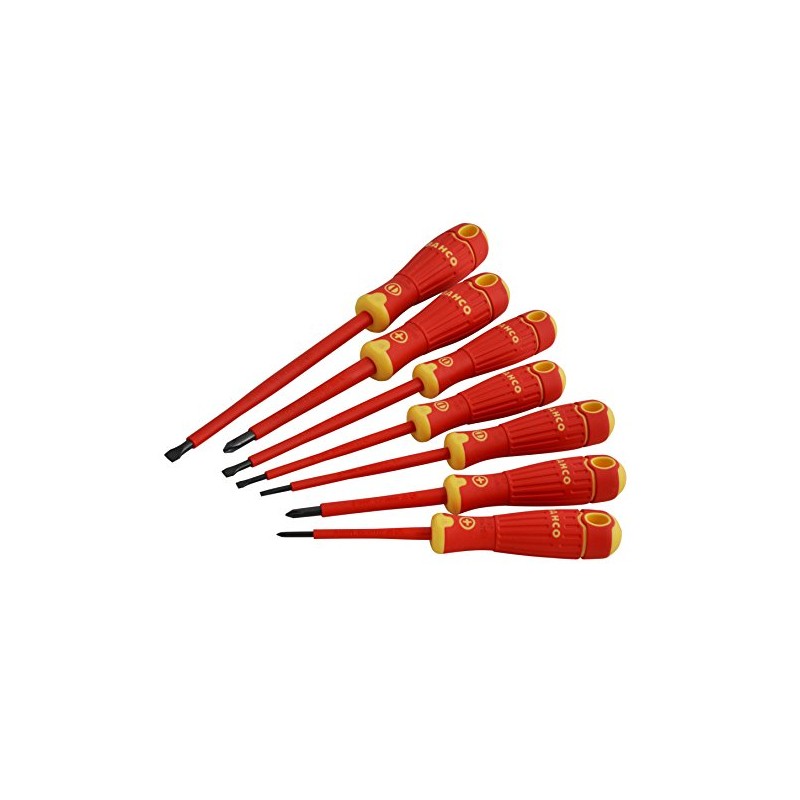 BAHCOFIT Insulated Screwdriver Set, 7 Piece