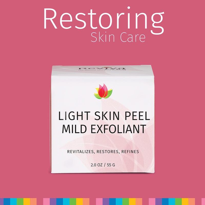 REVIVA LABS - Light Skin Peel Mild Exfoliant 2 oz