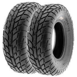 Pair of 2 SunF A021 TT Sport ATV UTV Dirt & Flat Track Tires 26x8-14, 6 PR, Tubeless