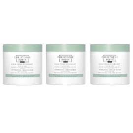 Christophe Robin Hydrating Cream Scrub With Aloe Vera 250ml x3