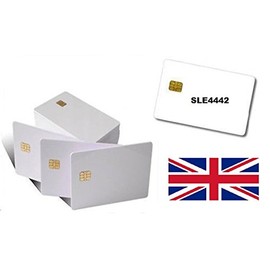 25 x SLE4442 Chip Cards - No Magstripe